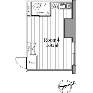 ダイヤモンドレジデンス柳橋【8階】の間取り