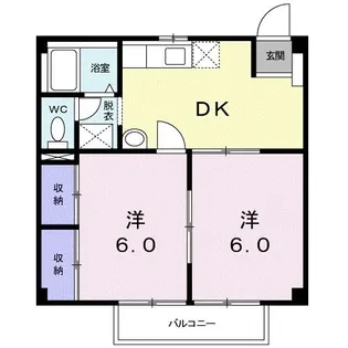 キャッスルライフ【2階】の間取り