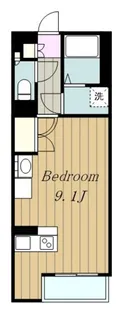 レオネクストグリーンガーデン【1階】の間取り