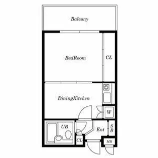 ロイヤルハイツ新宿御苑【3階】の間取り