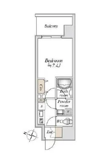 板橋本町ステーションレジデンス【8階】の間取り