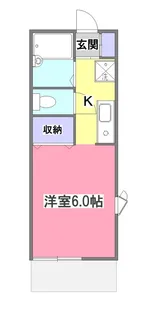 サンハイツ【1階】の間取り