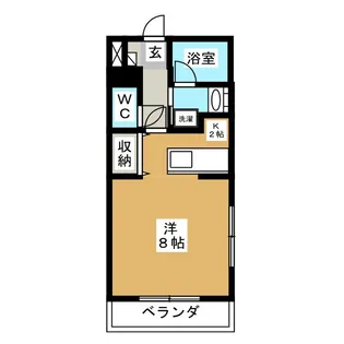 ベージュ南荻窪【2階】の間取り
