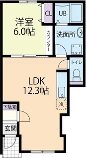 Glooby II (グルービィーII)【1階】の間取り