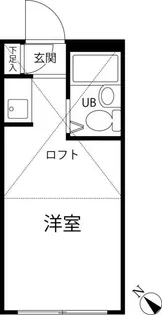 下北沢フラット【2階】の間取り
