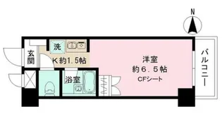 キャンパスコートティーケー【4階】の間取り