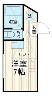 ユナイト南太田トロントの杜【2階】の間取り