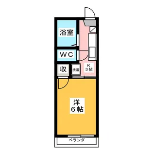 ドエル花小金井【2階】の間取り