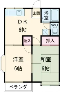 アネックス熊谷【2階】の間取り