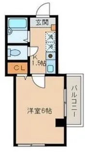 リビオンコート【3階】の間取り