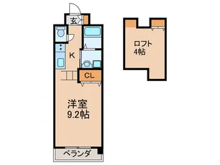 ヴェール・カステージュ【7階】の間取り