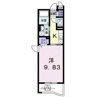 シャイン ファーム【2階】の間取り