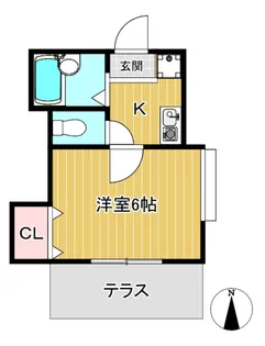 マーサガーデン【1階】の間取り
