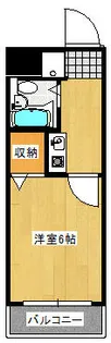 クリエイティブタウン春日部【2階】の間取り