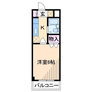イシモトビル【4階】の間取り