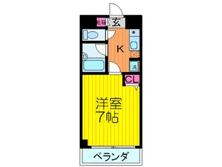 リセスコ-トI【3階】の間取り