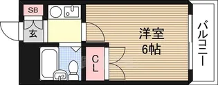 メゾン西中島【3階】の間取り