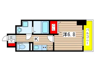 La Douceur 千葉中央【7階】の間取り