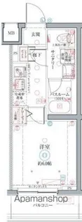 クレヴィスタ井荻【2階】の間取り
