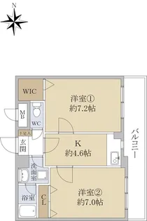 ギャロップ【2階】の間取り