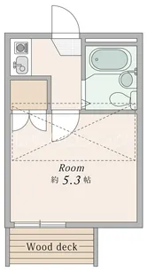 コーポ光【2階】の間取り
