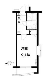 ラ・フローラ武蔵野VIII【3階】の間取り