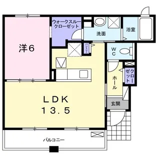 サンロード ガーデン【1階】の間取り