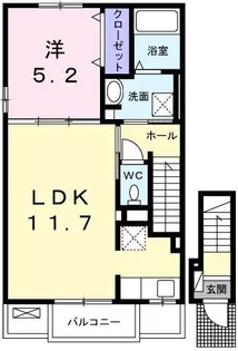 ニューアメニティー太子【2階】の間取り