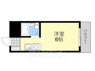 メゾンビブール【3階】の間取り
