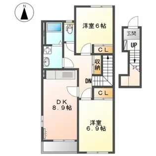 Bell Eight【2階】の間取り