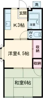 ハイランド駒沢【1階】の間取り