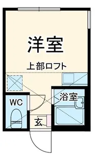 ユナイト能見台ナターシャ【1階】の間取り