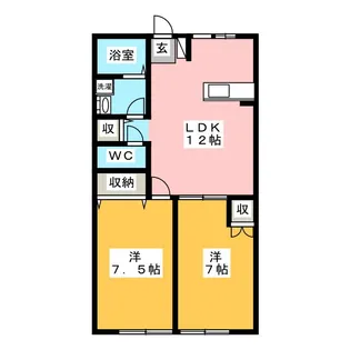 Mahoroba house A【1階】の間取り