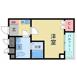 MY江之子島マンション【7階】の間取り