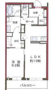 シャーメゾン晴明通【2階】の間取り