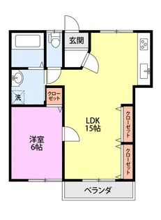メイプルハウス【1階】の間取り