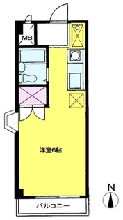 クレスト北町【3階】の間取り