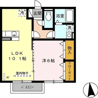 glanz raum(グランツラウム)【2階】の間取り