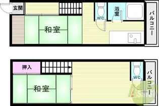 荒田文化の間取り