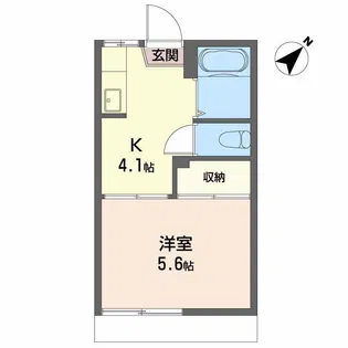 アイボリーハウス【1階】の間取り