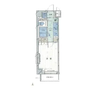 ルーブル錦糸町参番館【8階】の間取り