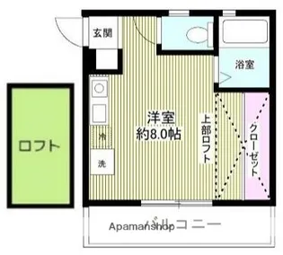 ウエストウィング【2階】の間取り