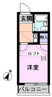 マリーエ【2階】の間取り