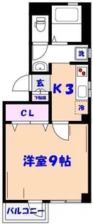 レグルス本八幡【1階】の間取り