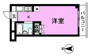 トーブハイツ【2階】の間取り