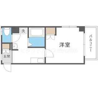 MY江之子島マンション【7階】の間取り