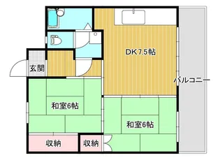 西元ビル【3階】の間取り