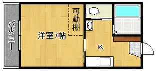 アリュール【3階】の間取り
