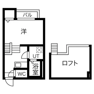 ディアコート青井【2階】の間取り