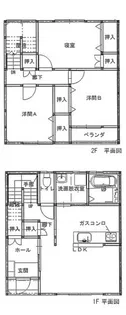 メゾンまほろばの間取り